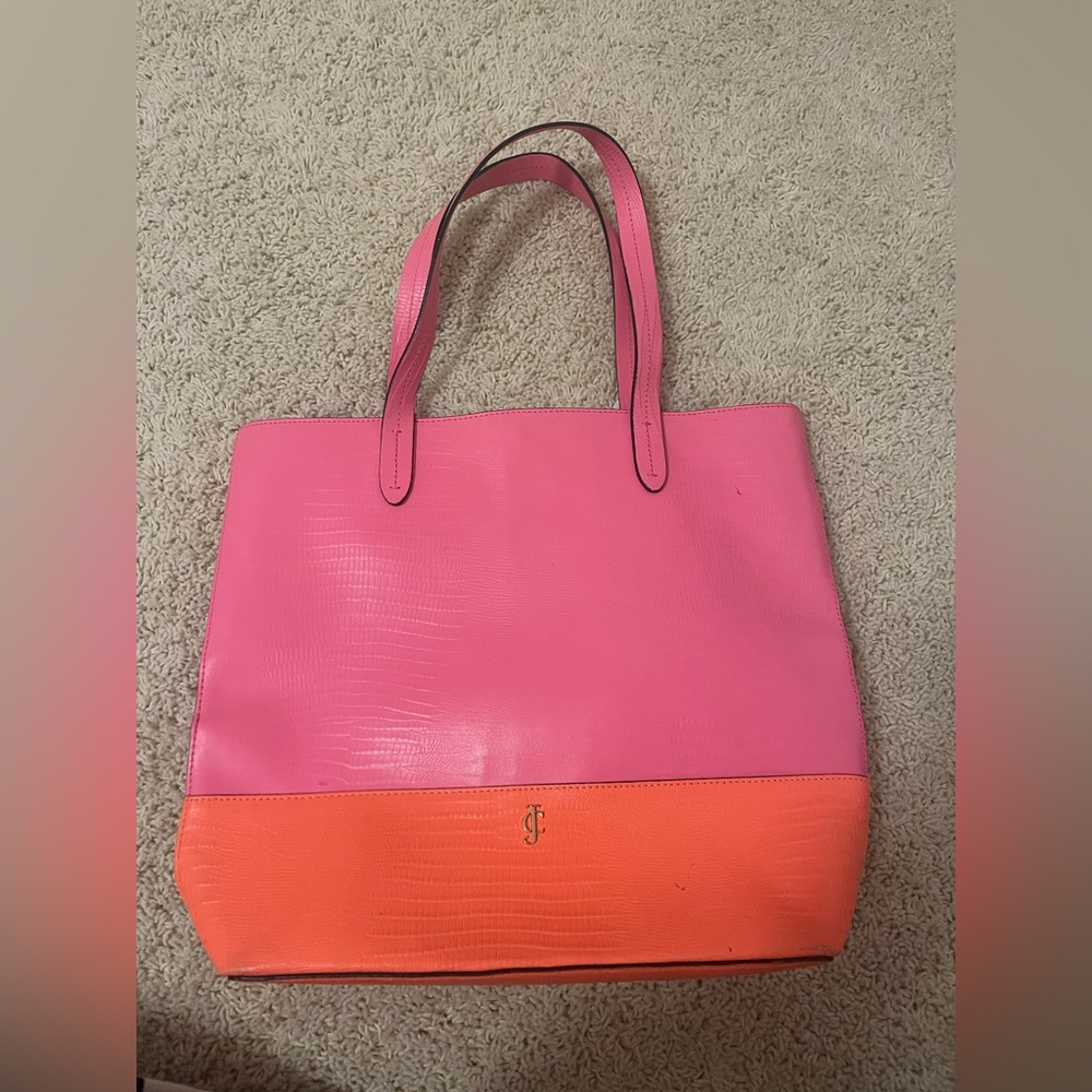 Juicy Couture Leather Tote Bag